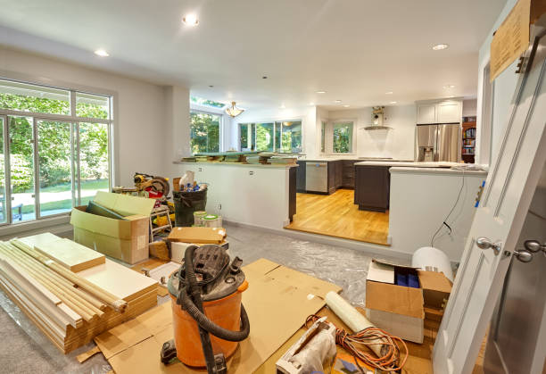 Professional Cabinet Refacing technician working in Circle Pines, MN